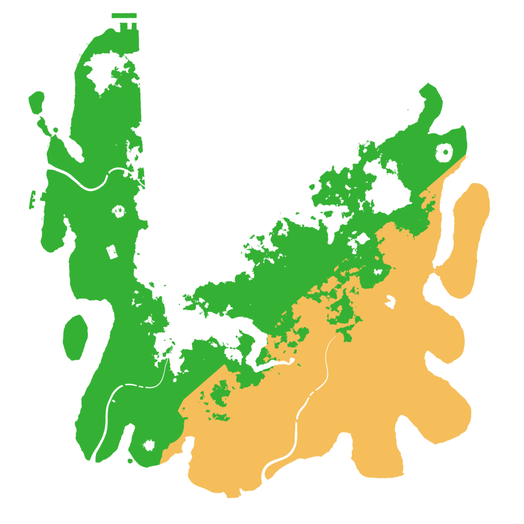Biome Rust Map: Procedural Map, Size: 4250, Seed: 1930598105