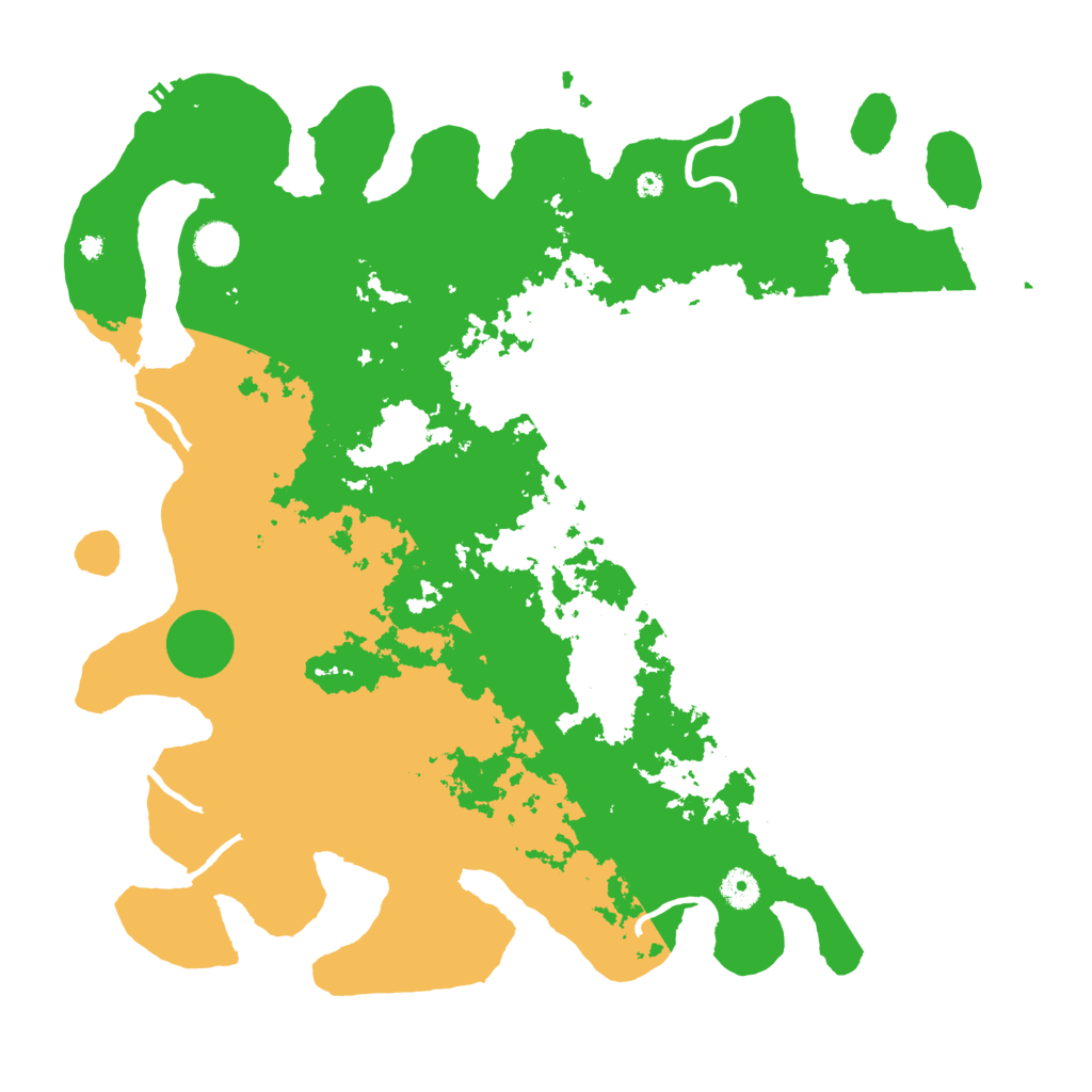 Biome Rust Map: Procedural Map, Size: 4250, Seed: 736130033