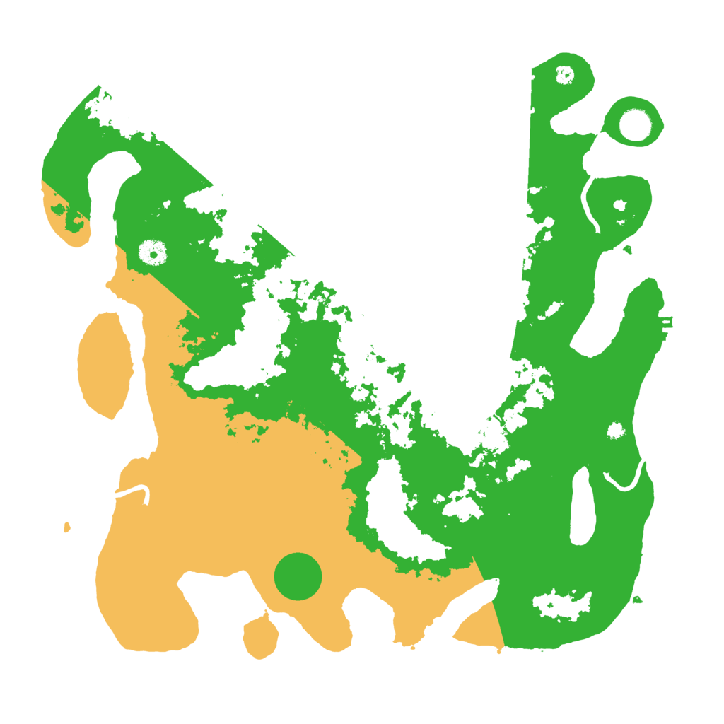 Biome Rust Map: Procedural Map, Size: 4000, Seed: 88184