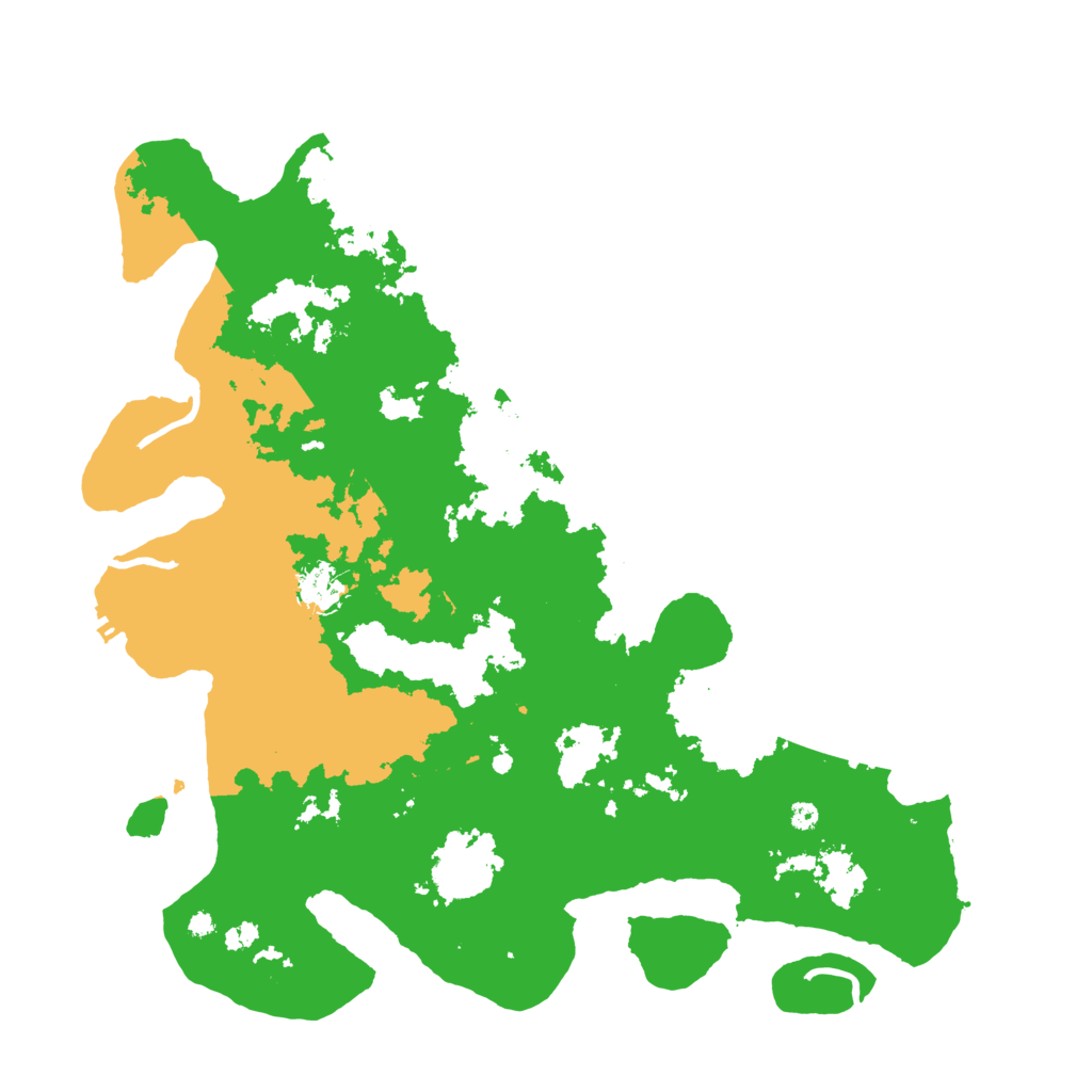 Biome Rust Map: Procedural Map, Size: 4000, Seed: 125879936