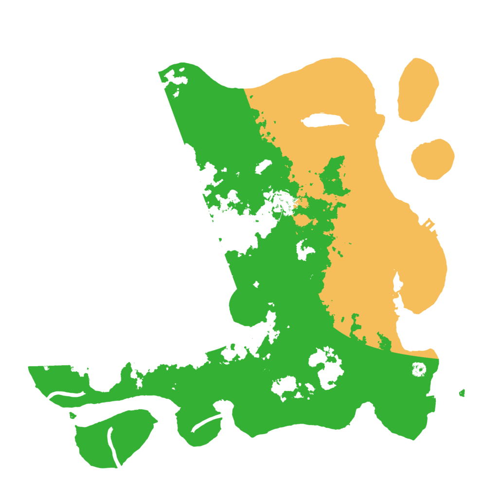 Biome Rust Map: Procedural Map, Size: 3500, Seed: 222002140