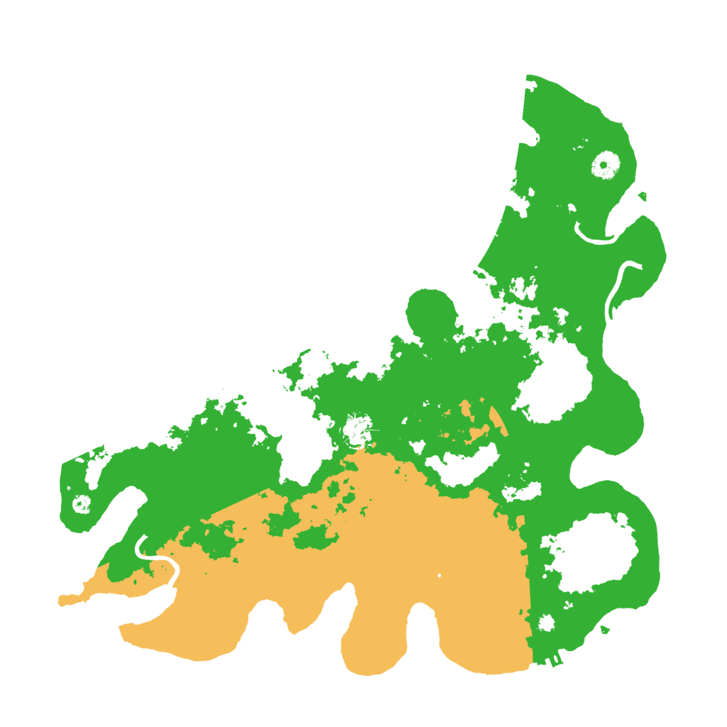 Biome Rust Map: Procedural Map, Size: 3950, Seed: 925268160