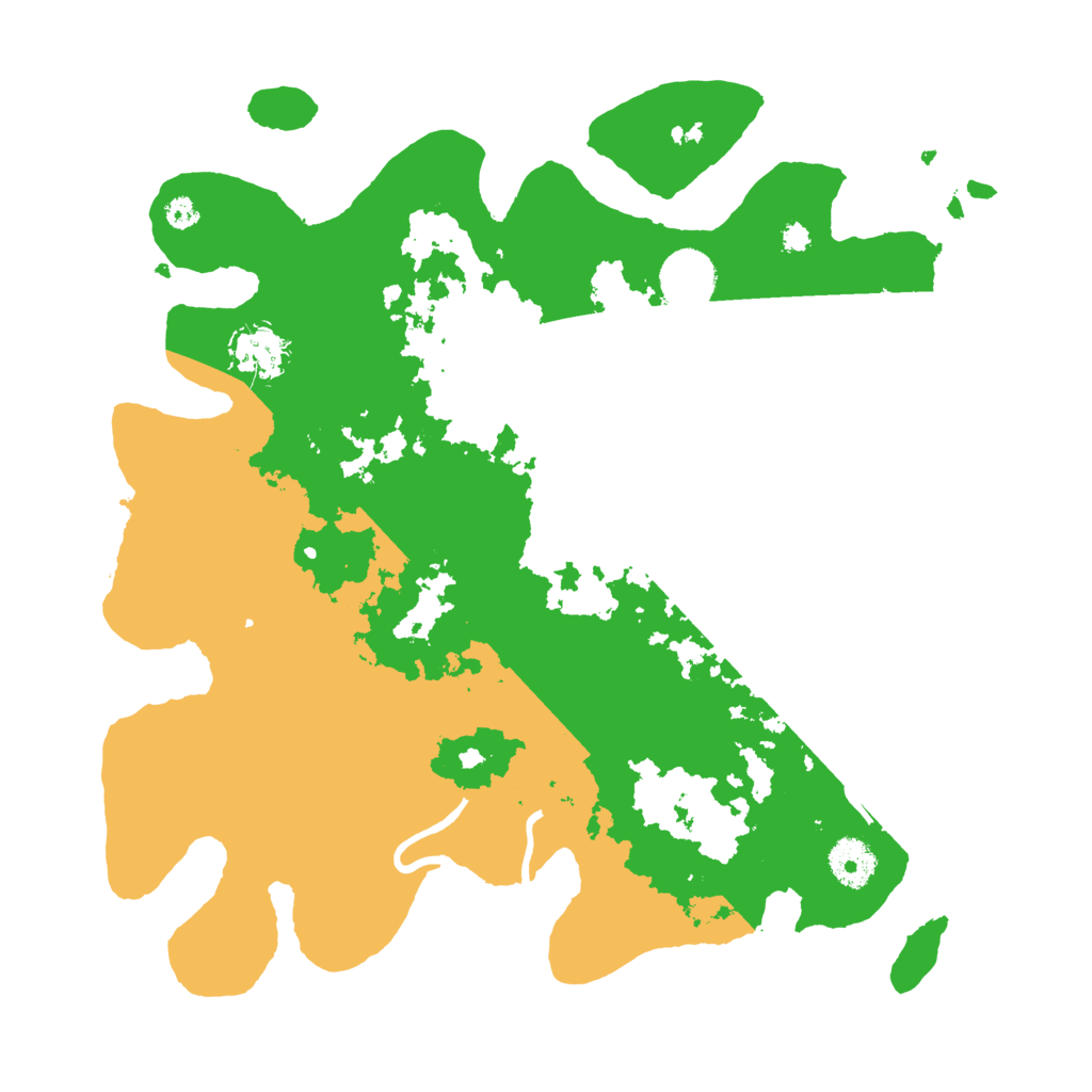 Biome Rust Map: Procedural Map, Size: 3500, Seed: 1456284753
