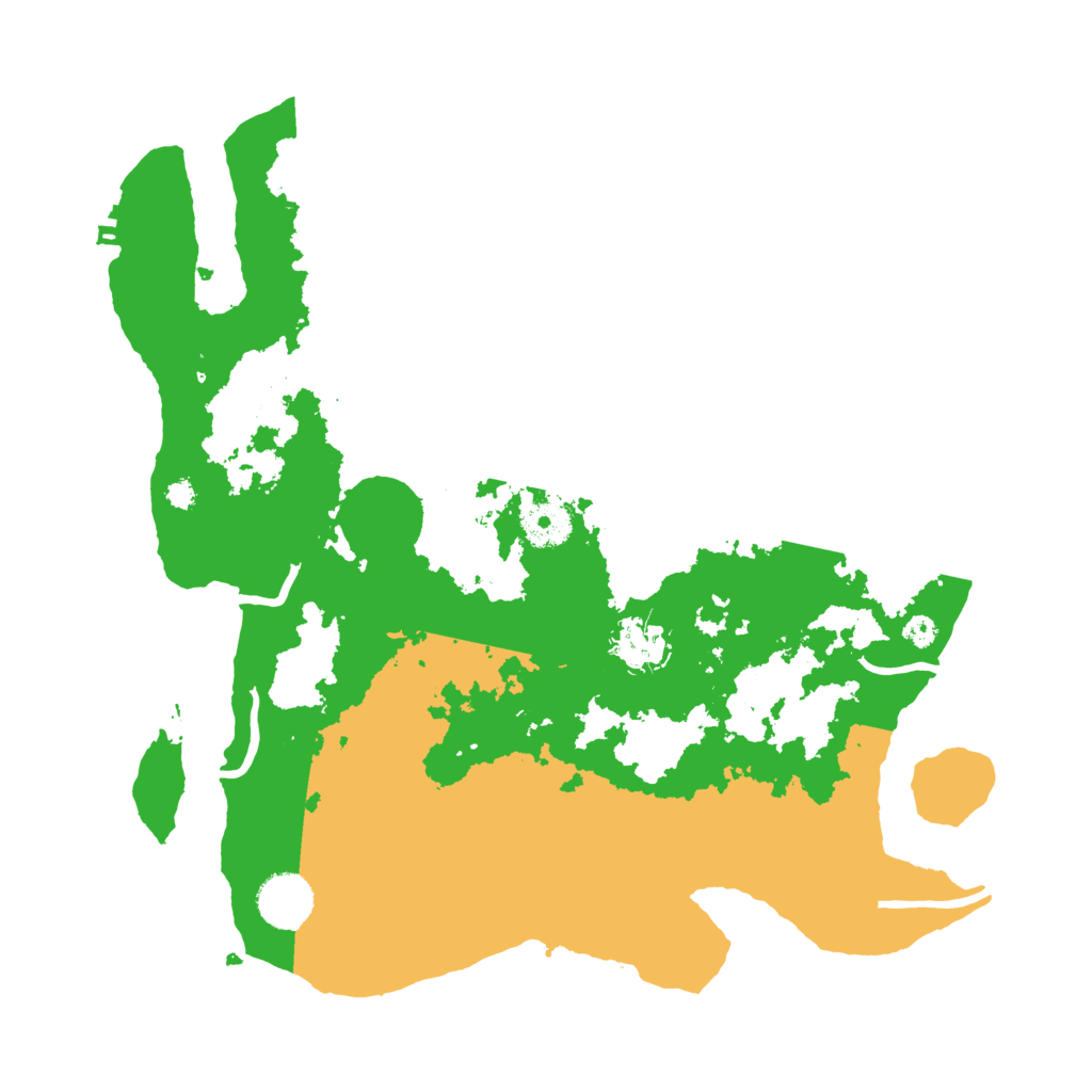 Biome Rust Map: Procedural Map, Size: 3500, Seed: 1530212860
