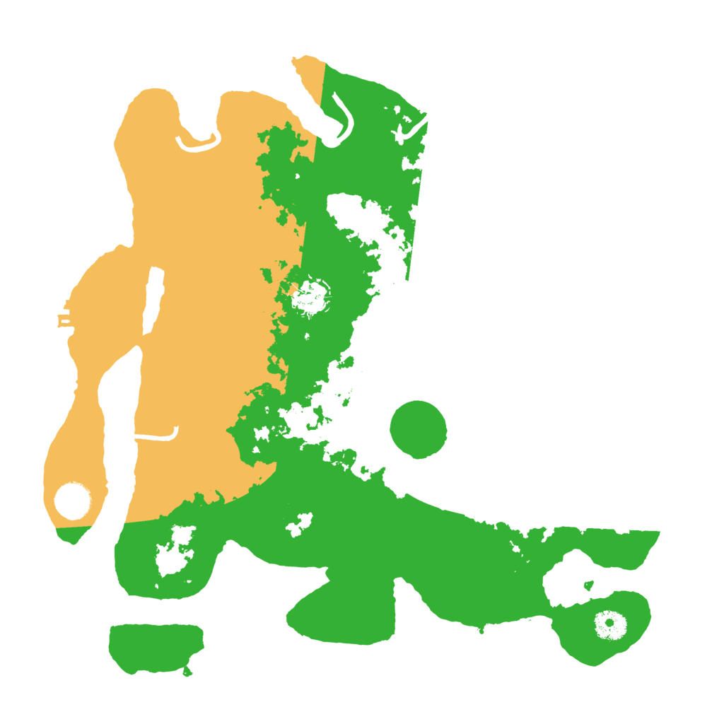 Biome Rust Map: Procedural Map, Size: 3500, Seed: 22863528