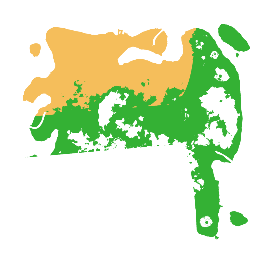 Biome Rust Map: Procedural Map, Size: 3500, Seed: 1190654212