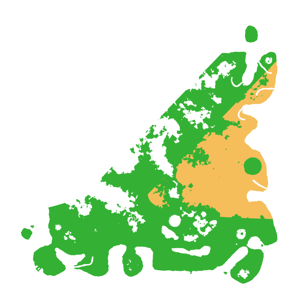 Biome Rust Map: Procedural Map, Size: 4500, Seed: 501457406