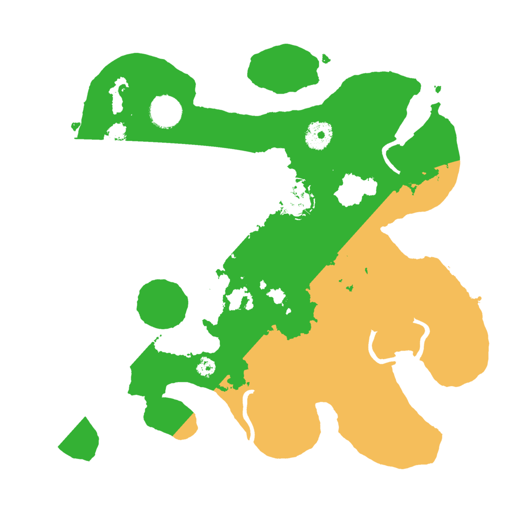 Biome Rust Map: Procedural Map, Size: 2850, Seed: 2