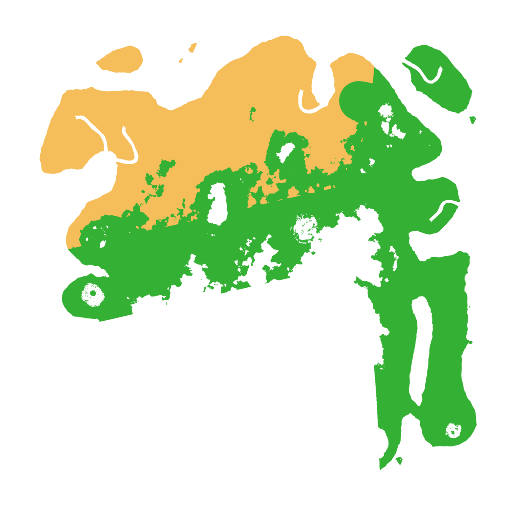 Biome Rust Map: Procedural Map, Size: 3500, Seed: 1359487533