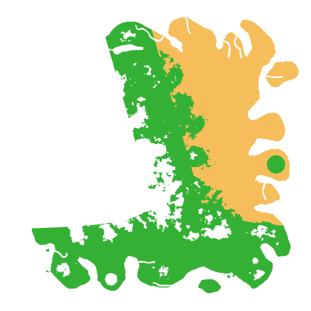 Biome Rust Map: Procedural Map, Size: 4500, Seed: 1885354090