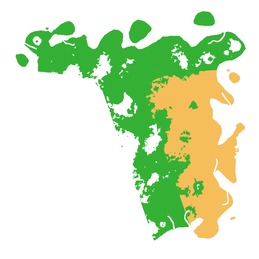 Biome Rust Map: Procedural Map, Size: 4500, Seed: 701