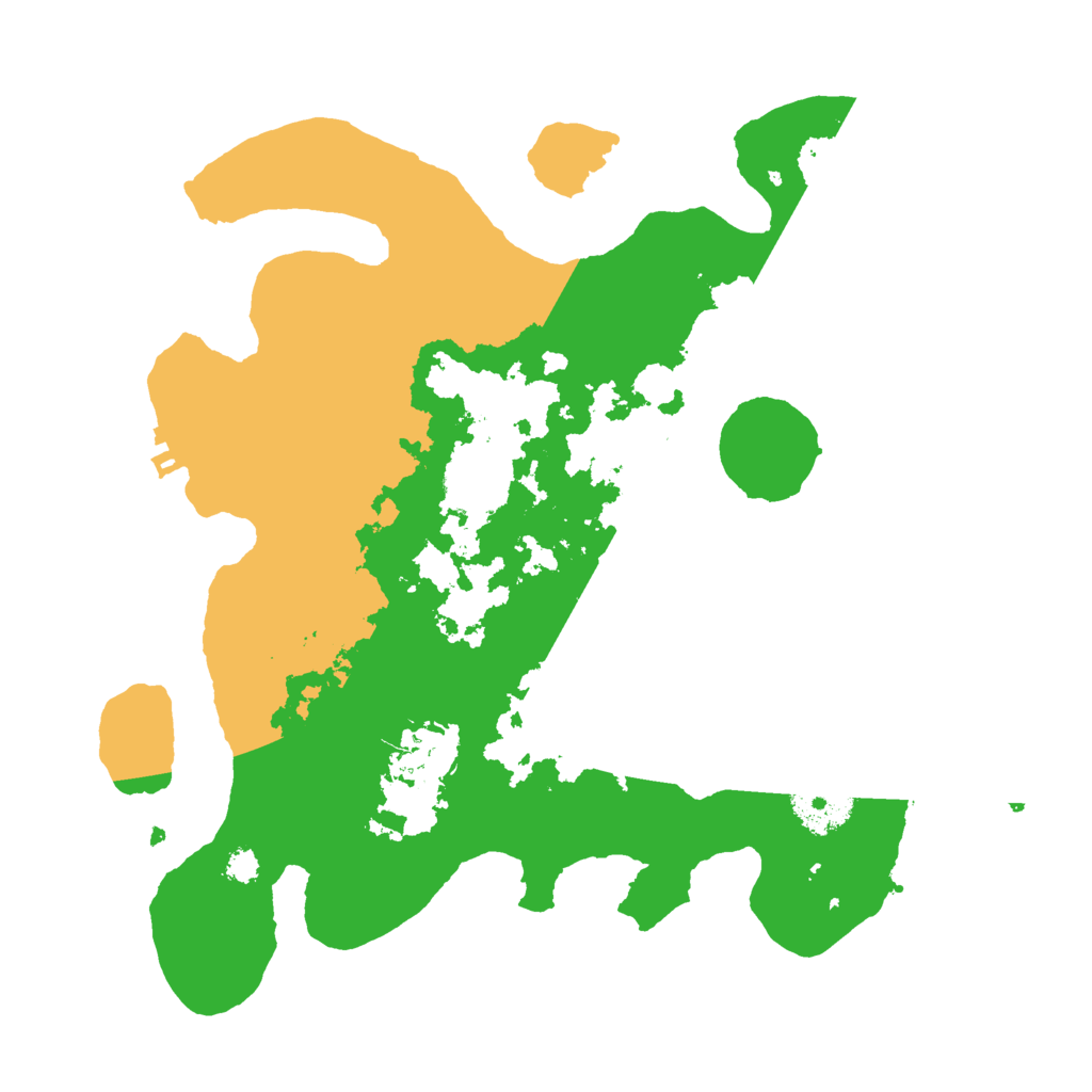Biome Rust Map: Procedural Map, Size: 3000, Seed: 1999122