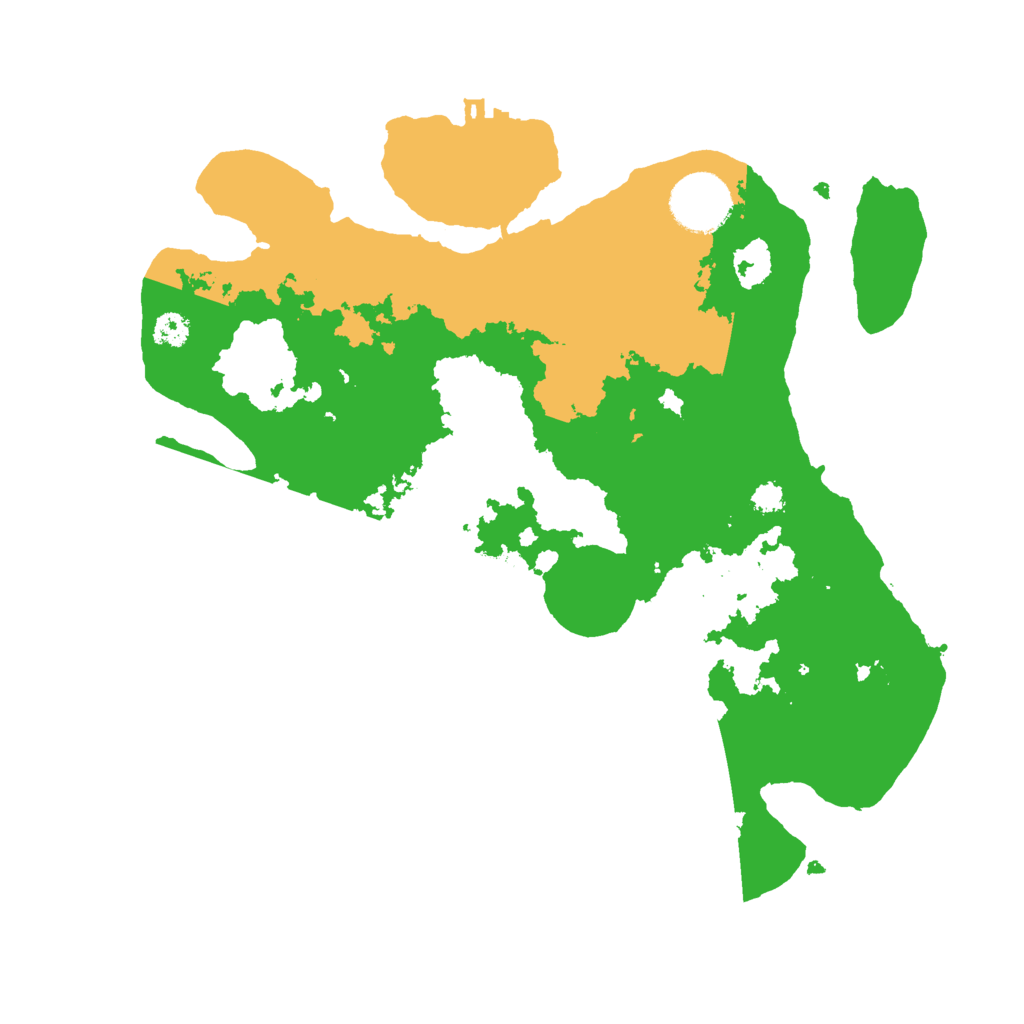 Biome Rust Map: Procedural Map, Size: 3000, Seed: 1792718278