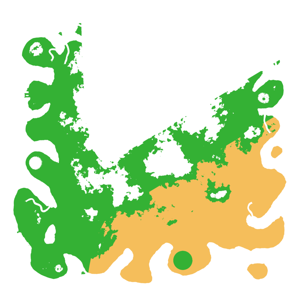 Biome Rust Map: Procedural Map, Size: 4250, Seed: 778153255