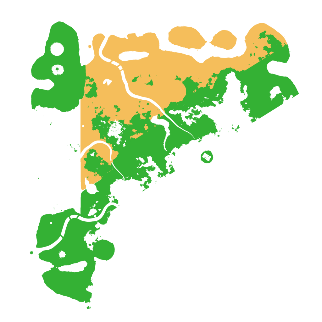 Biome Rust Map: Procedural Map, Size: 4250, Seed: 127755045
