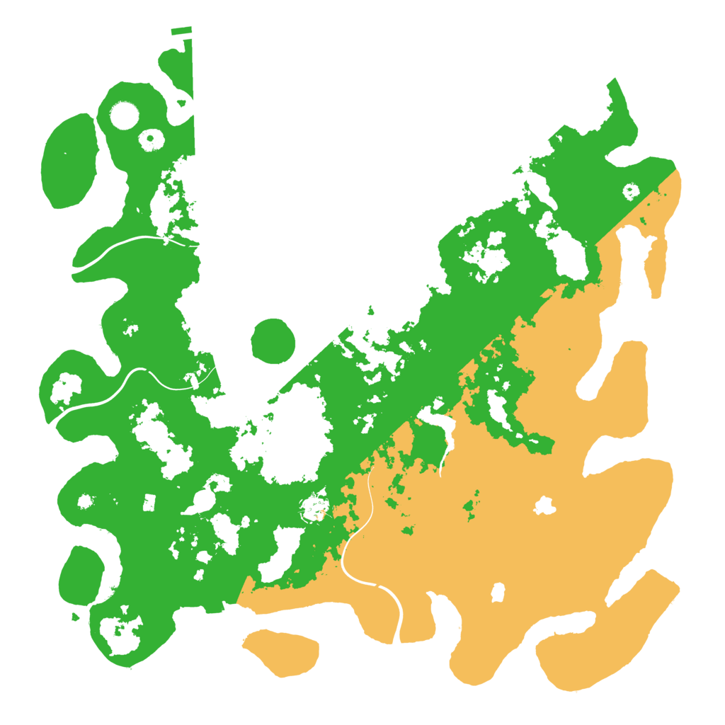 Biome Rust Map: Procedural Map, Size: 4500, Seed: 1438439258
