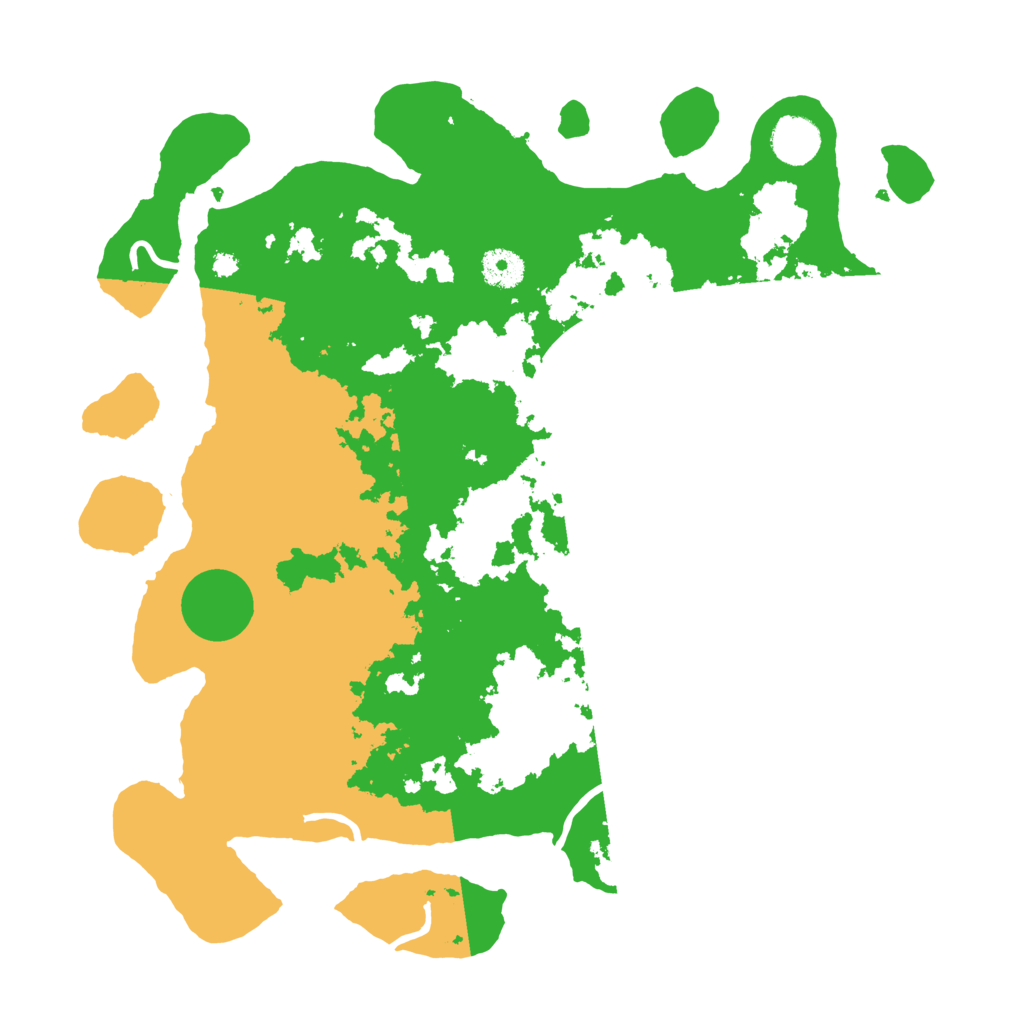 Biome Rust Map: Procedural Map, Size: 3750, Seed: 951719028