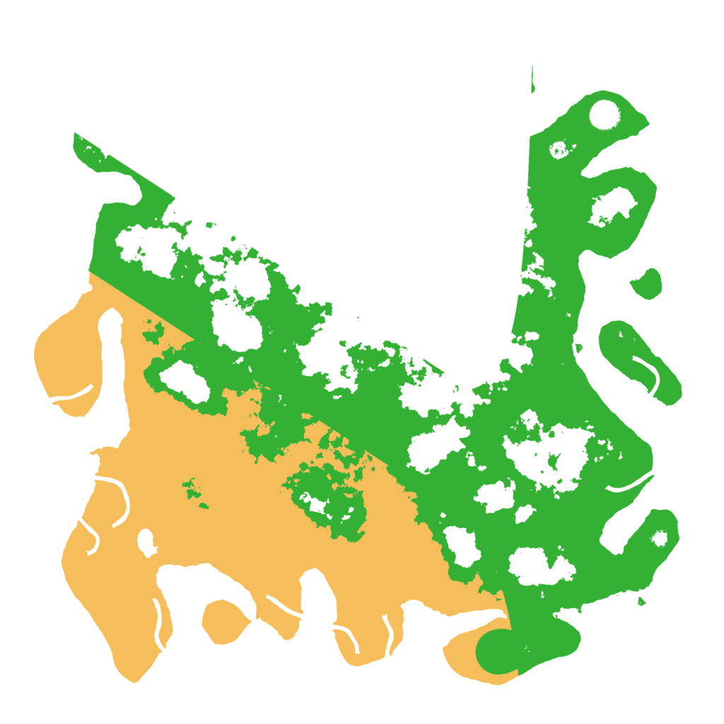 Biome Rust Map: Procedural Map, Size: 4250, Seed: 529029620