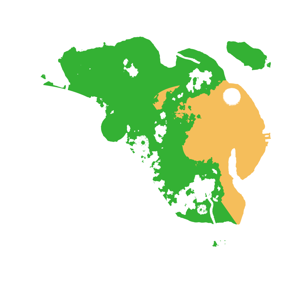 Biome Rust Map: Procedural Map, Size: 3000, Seed: 1090