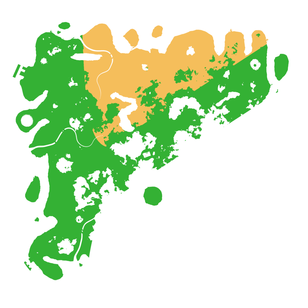 Biome Rust Map: Procedural Map, Size: 4500, Seed: 1577538946