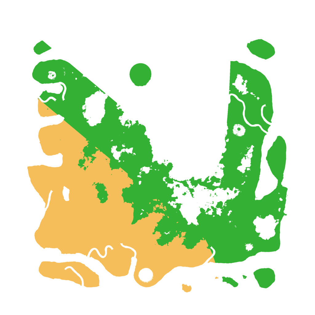 Biome Rust Map: Procedural Map, Size: 3900, Seed: 1485484418