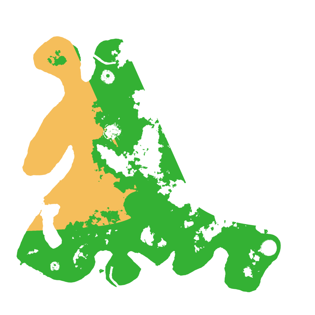 Biome Rust Map: Procedural Map, Size: 3500, Seed: 185241767