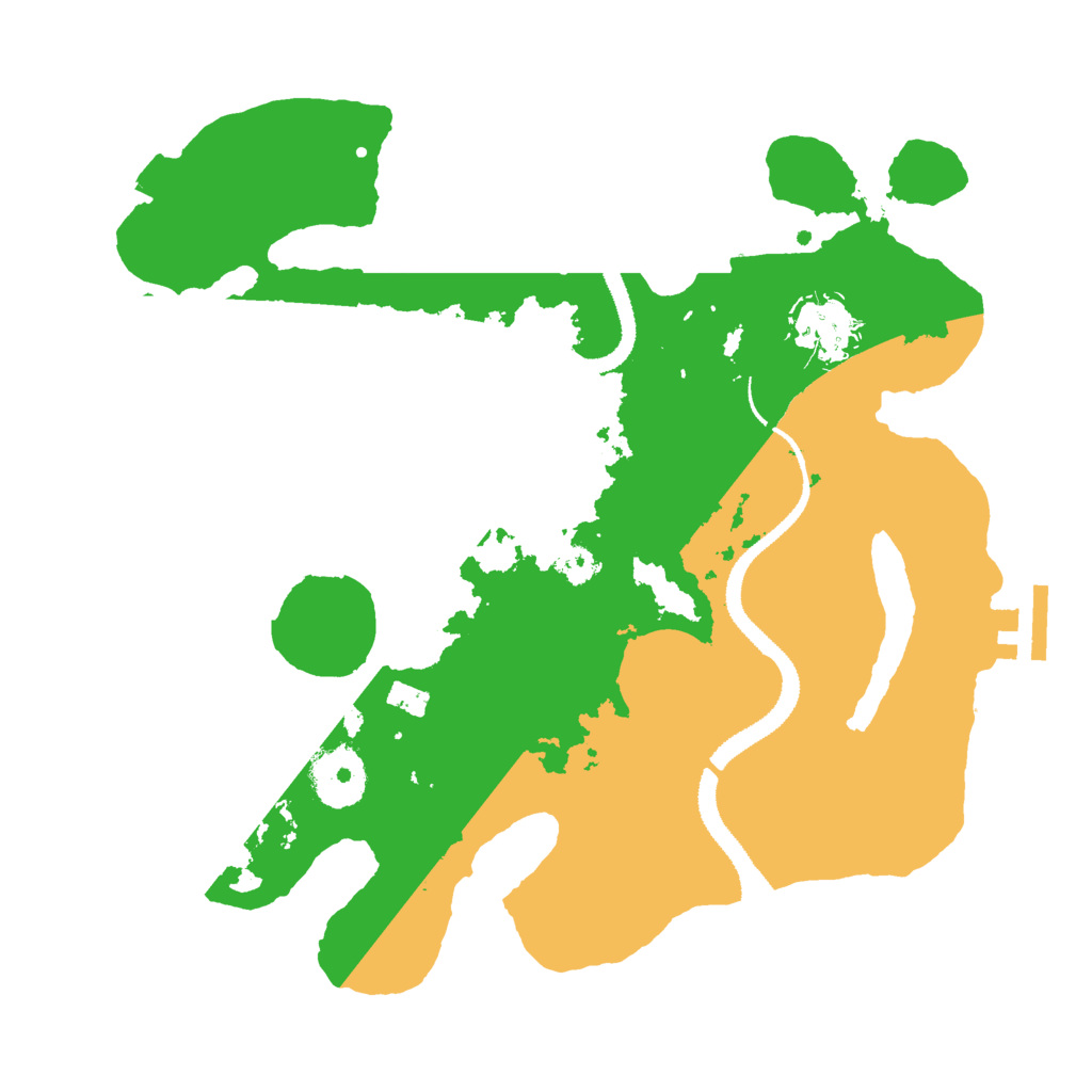 Biome Rust Map: Procedural Map, Size: 2940, Seed: 79203163
