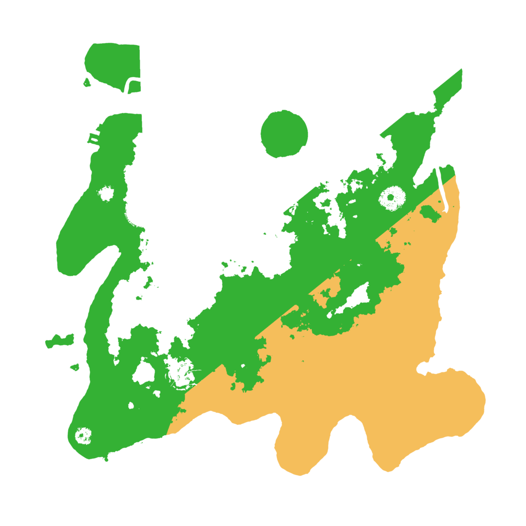 Biome Rust Map: Procedural Map, Size: 3200, Seed: 1811546303