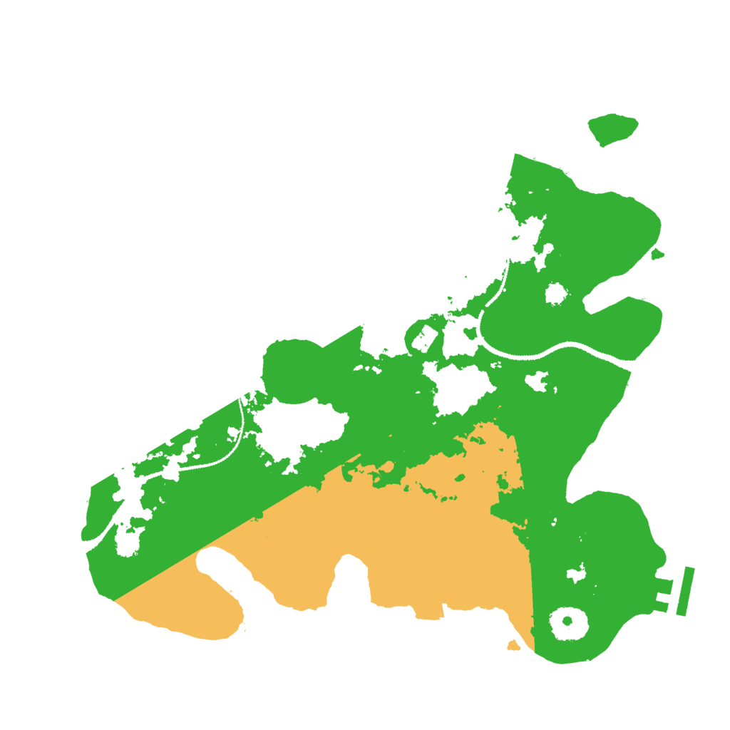 Biome Rust Map: Procedural Map, Size: 3000, Seed: 1836193713