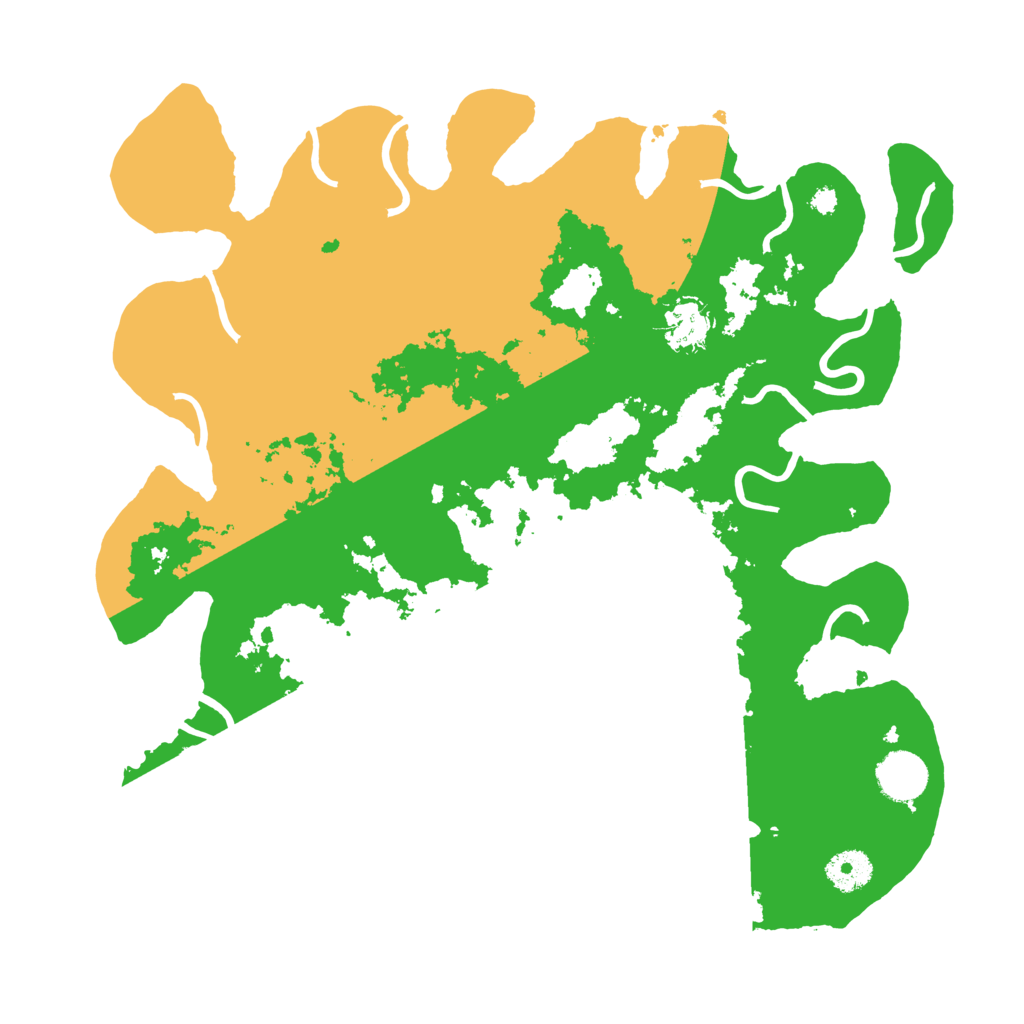 Biome Rust Map: Procedural Map, Size: 3600, Seed: 23546726