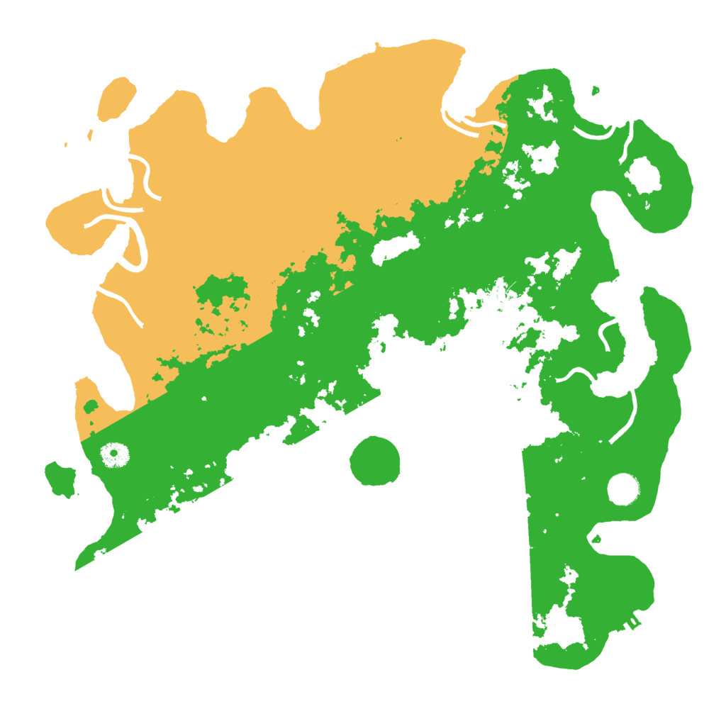 Biome Rust Map: Procedural Map, Size: 4000, Seed: 990220