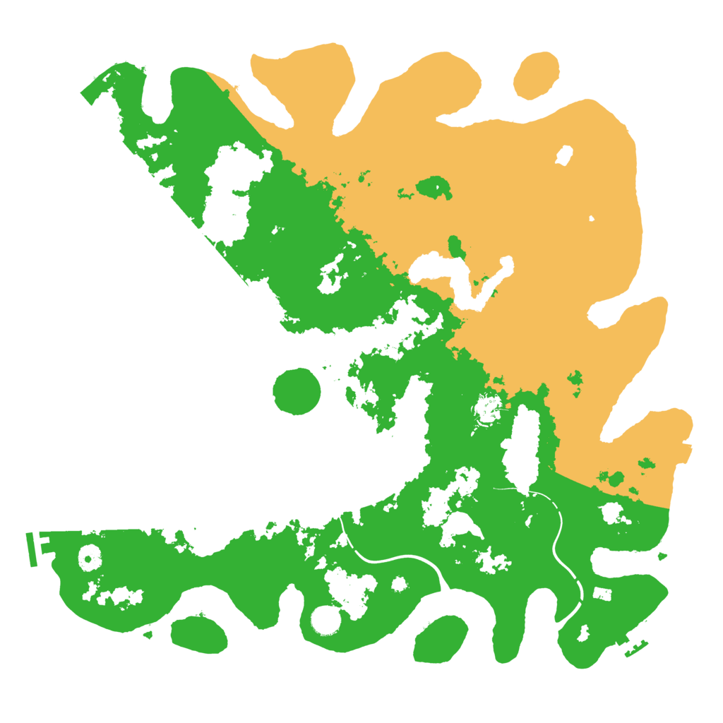 Biome Rust Map: Procedural Map, Size: 4250, Seed: 964592560