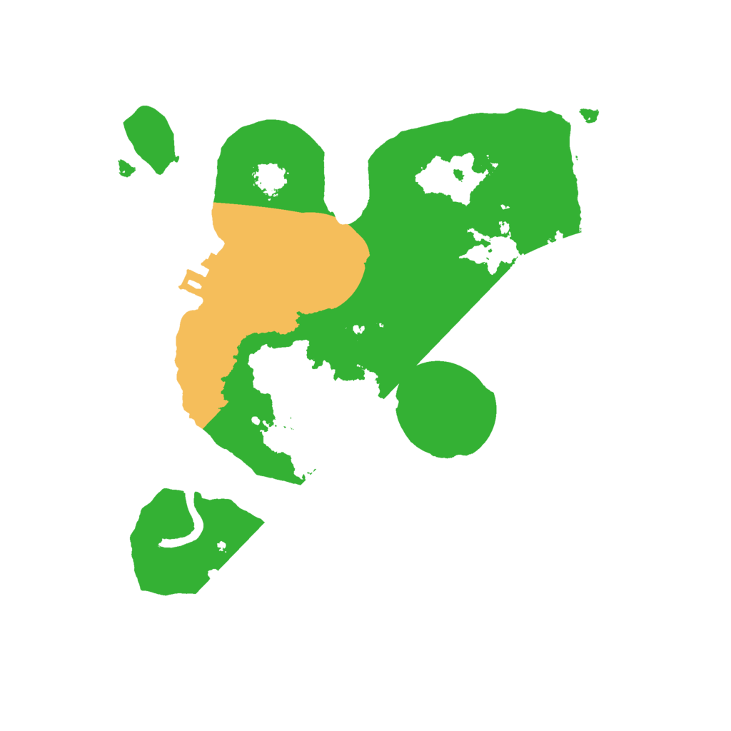 Biome Rust Map: Procedural Map, Size: 2100, Seed: 34732