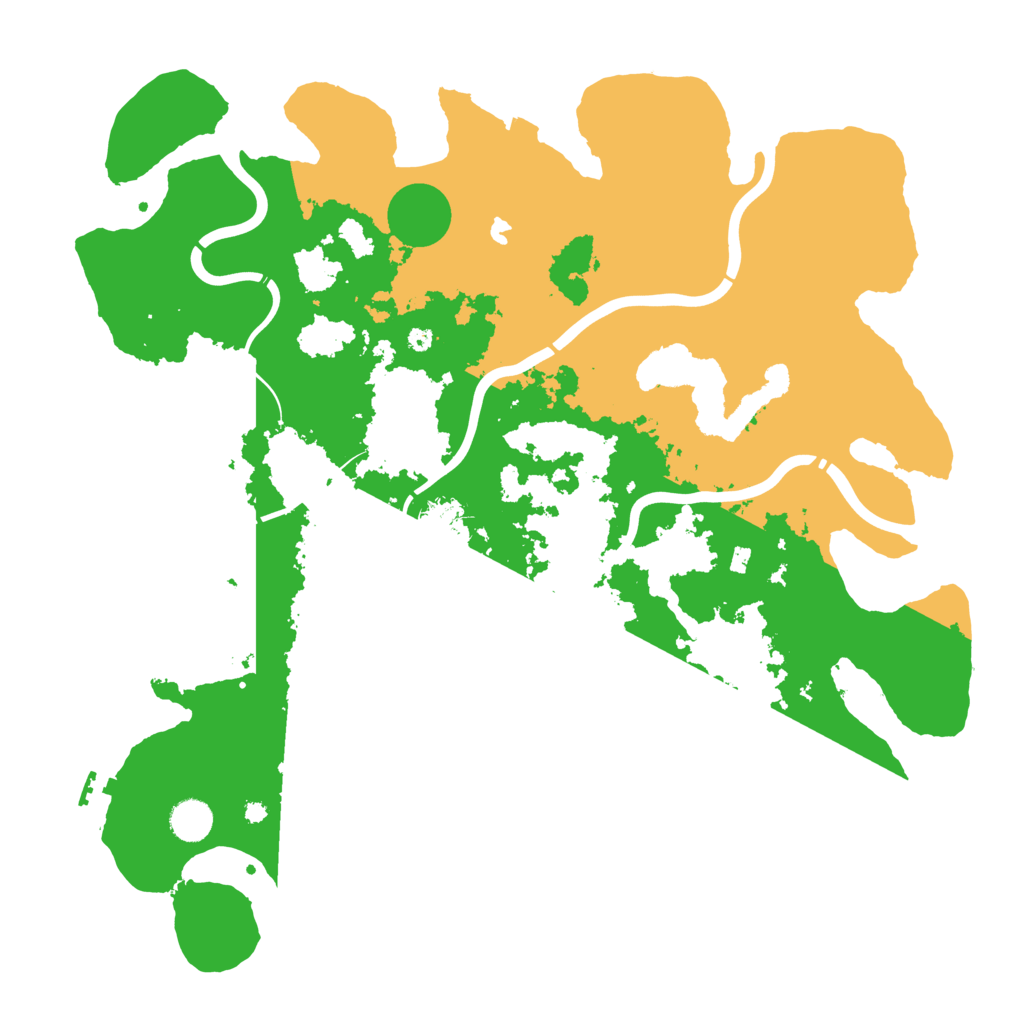 Biome Rust Map: Procedural Map, Size: 4250, Seed: 752644905