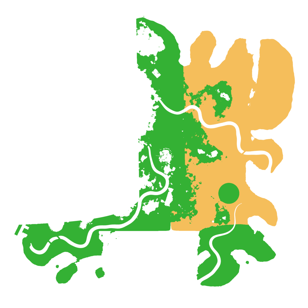 Biome Rust Map: Procedural Map, Size: 3900, Seed: 226347