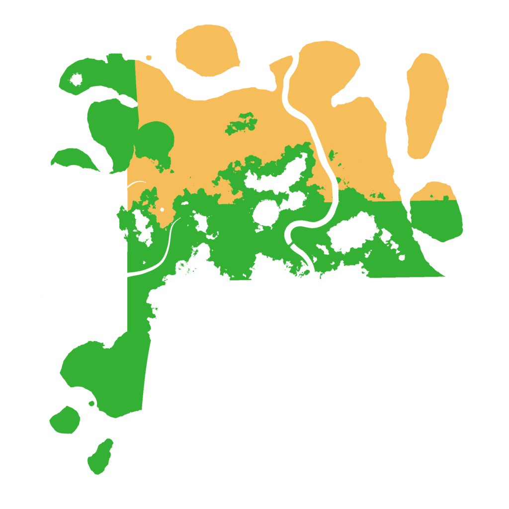 Biome Rust Map: Procedural Map, Size: 3750, Seed: 10375392