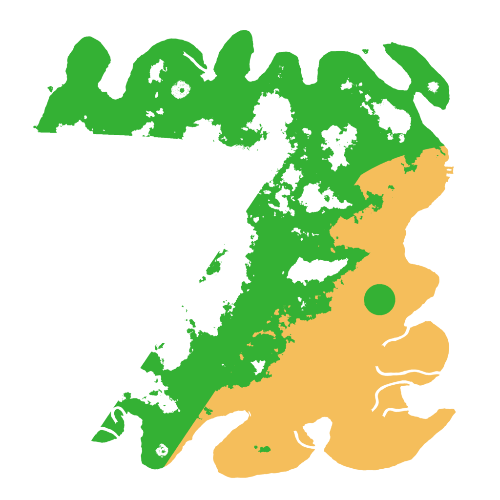 Biome Rust Map: Procedural Map, Size: 4250, Seed: 88085083