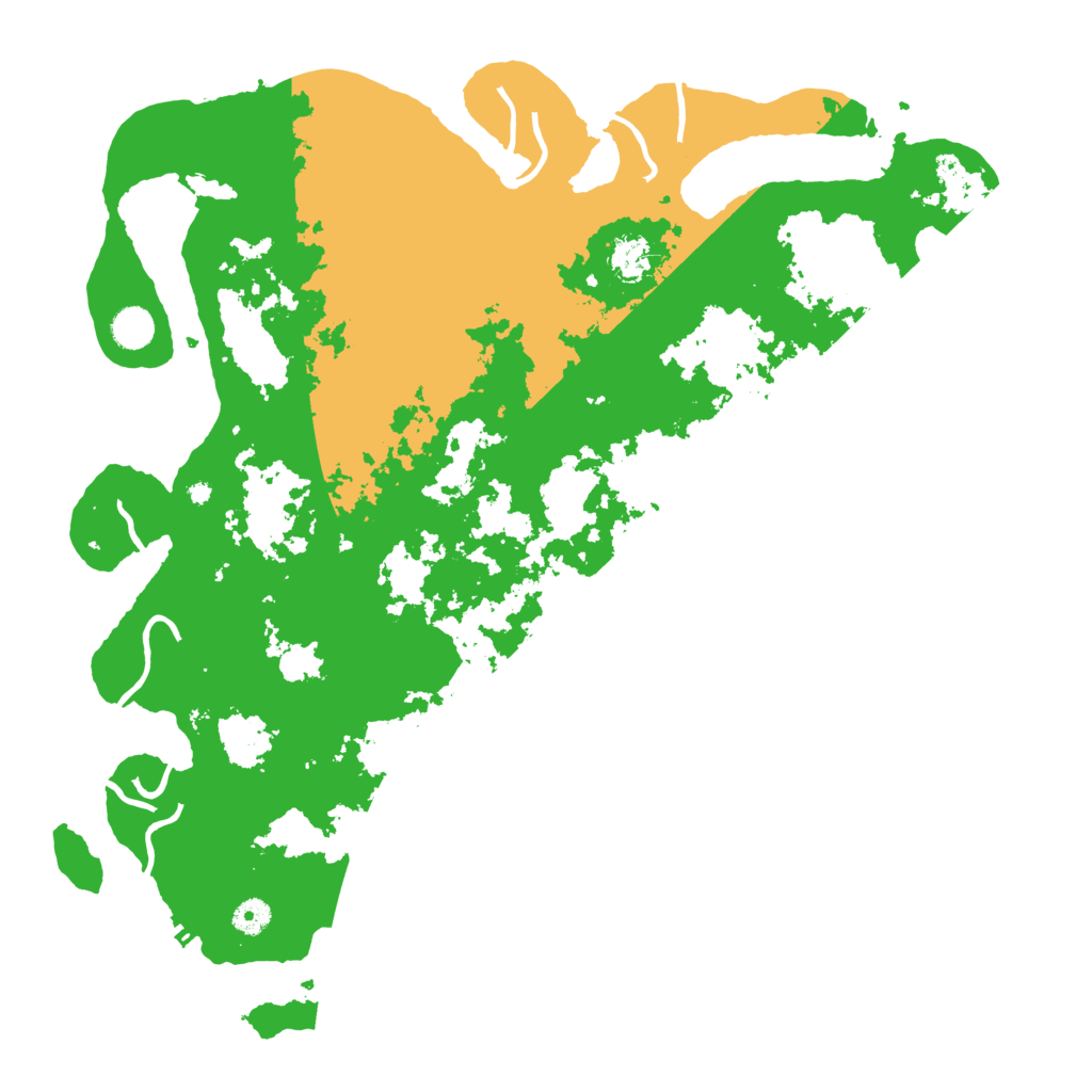 Biome Rust Map: Procedural Map, Size: 4500, Seed: 22371
