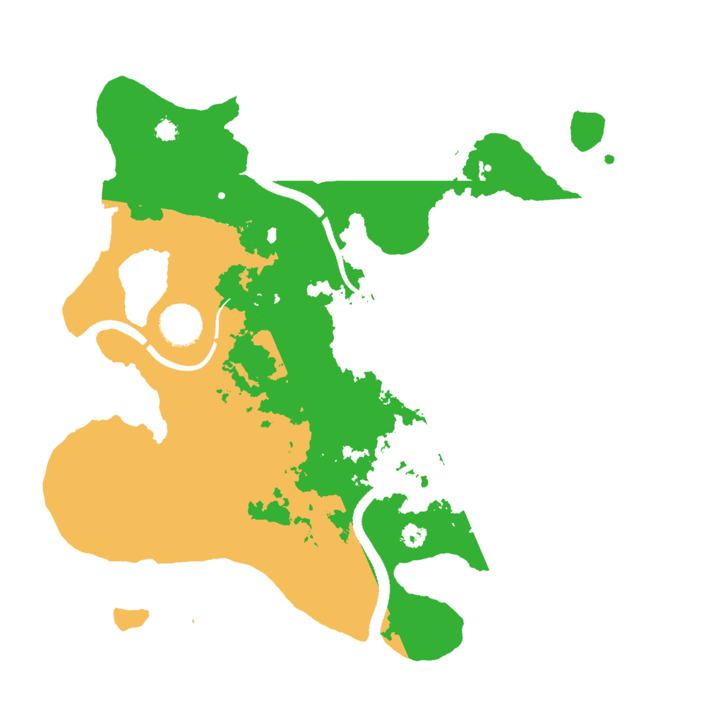 Biome Rust Map: Procedural Map, Size: 3000, Seed: 1345867061