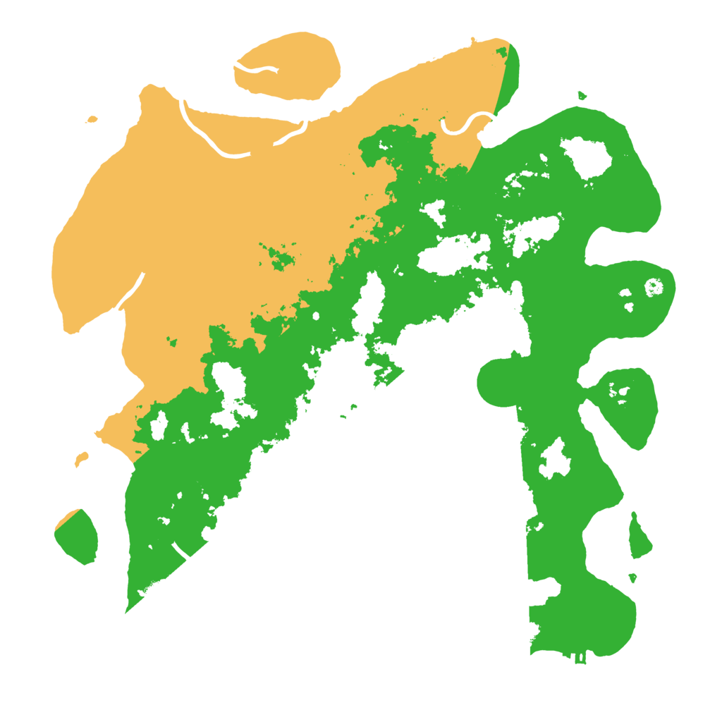 Biome Rust Map: Procedural Map, Size: 4000, Seed: 7612