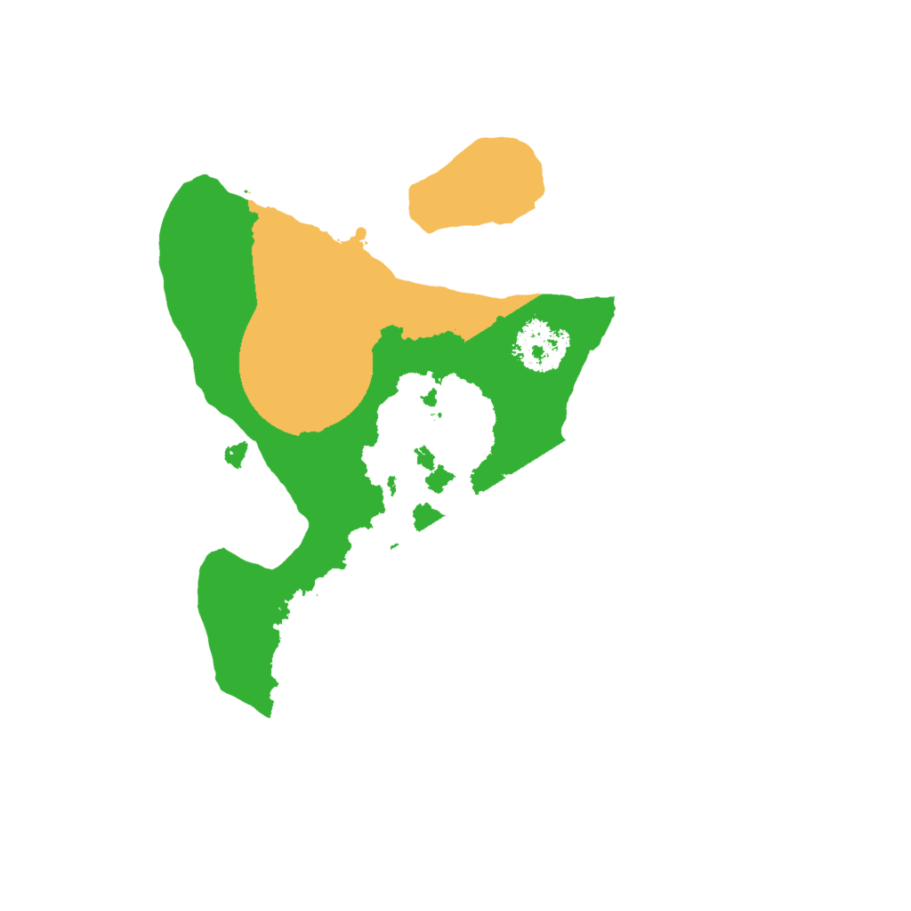 Biome Rust Map: Procedural Map, Size: 1800, Seed: 166746637