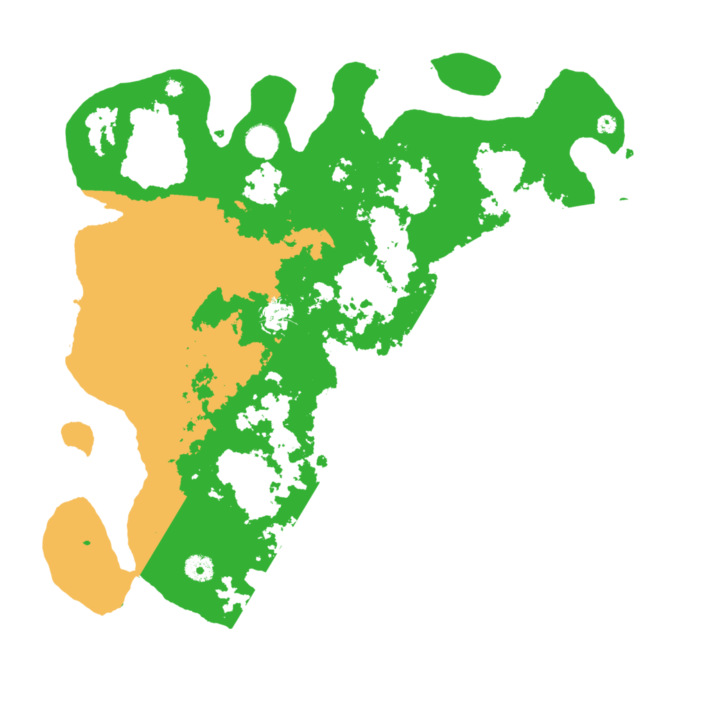Biome Rust Map: Procedural Map, Size: 3800, Seed: 13454