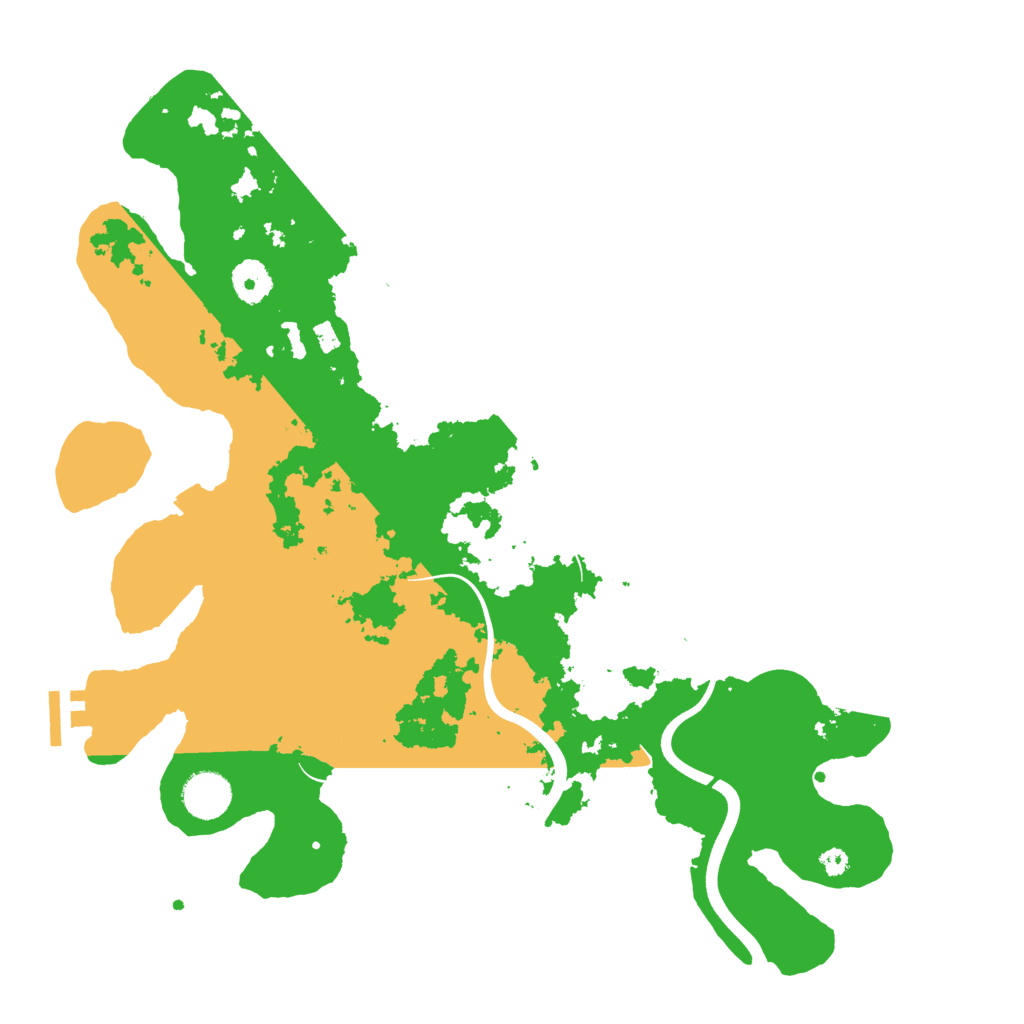 Biome Rust Map: Procedural Map, Size: 3750, Seed: 91212325