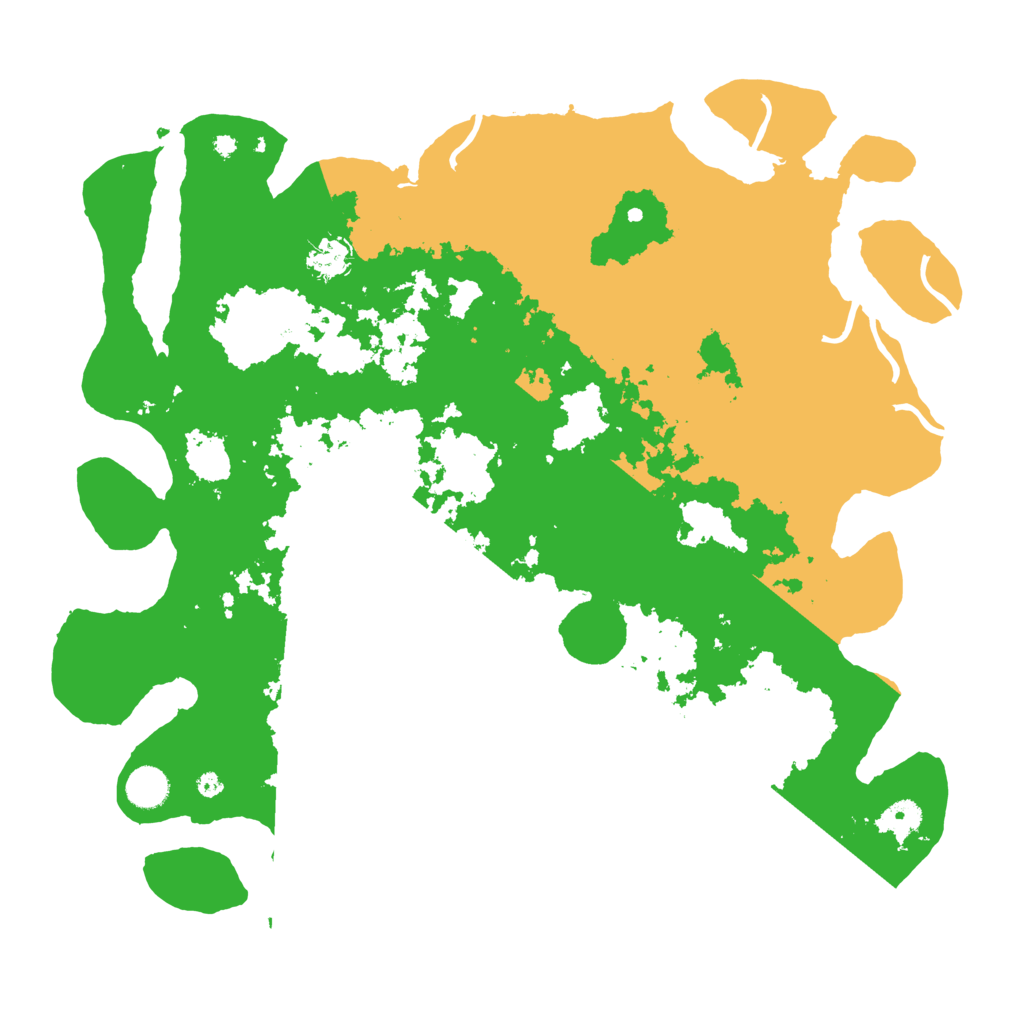 Biome Rust Map: Procedural Map, Size: 4250, Seed: 5468