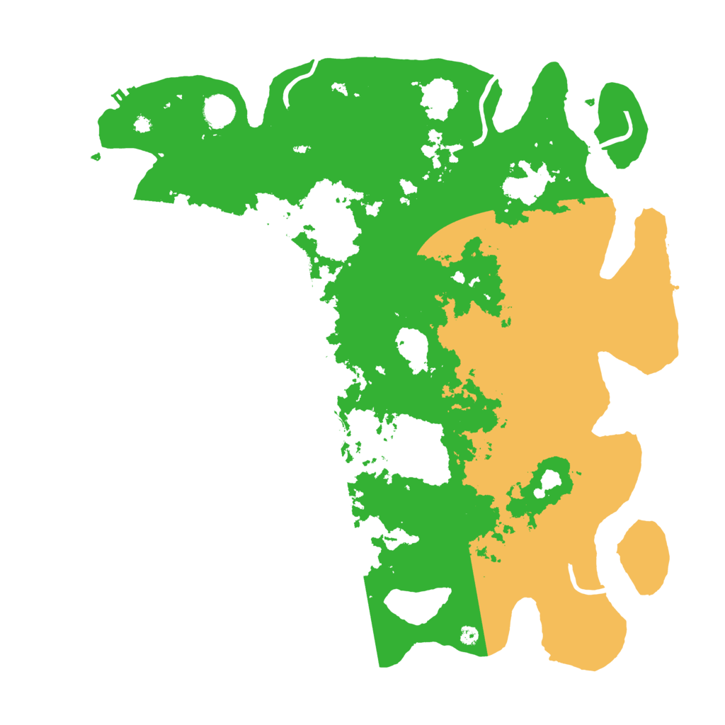Biome Rust Map: Procedural Map, Size: 4000, Seed: 969550490