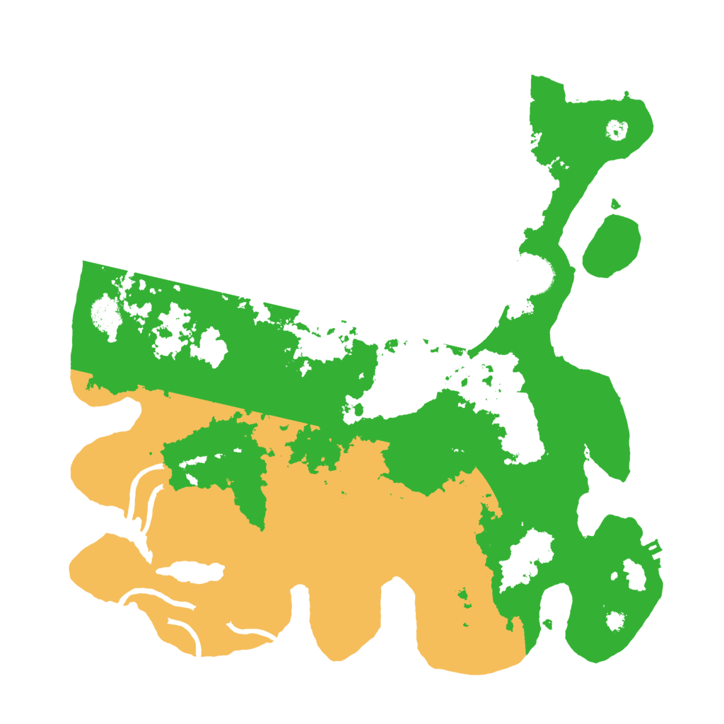 Biome Rust Map: Procedural Map, Size: 3500, Seed: 920479154