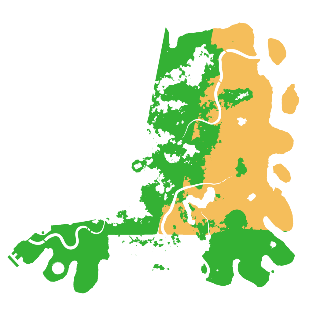 Biome Rust Map: Procedural Map, Size: 4500, Seed: 778717445