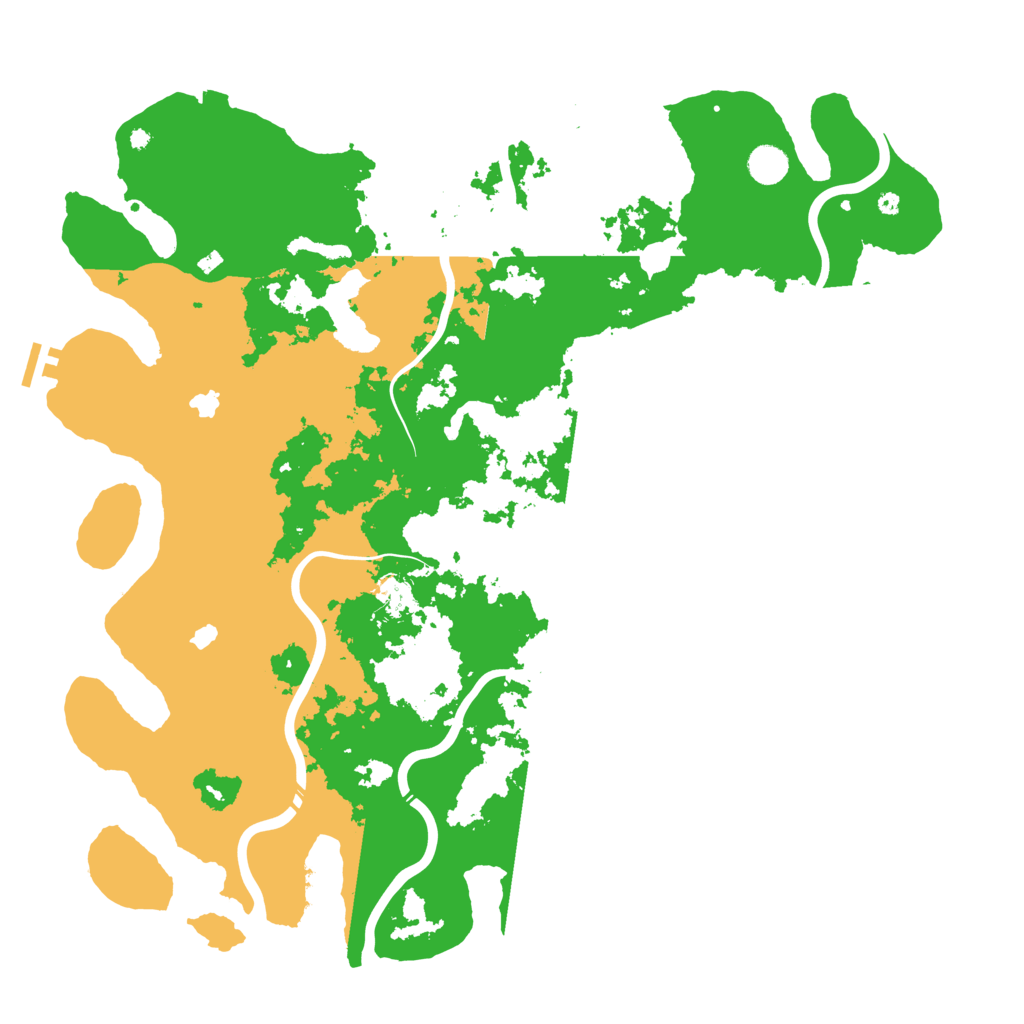Biome Rust Map: Procedural Map, Size: 4626, Seed: 1218442622