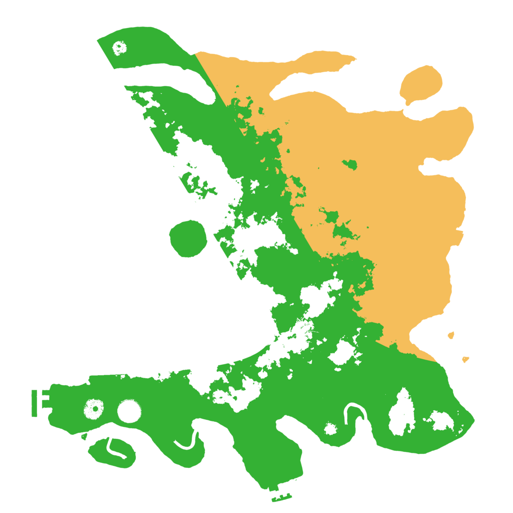 Biome Rust Map: Procedural Map, Size: 3850, Seed: 31246470