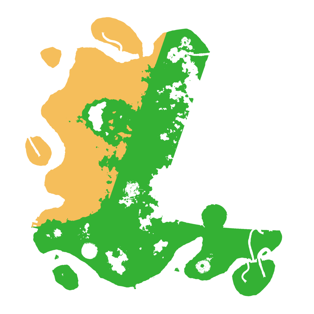 Biome Rust Map: Procedural Map, Size: 3500, Seed: 1161519486